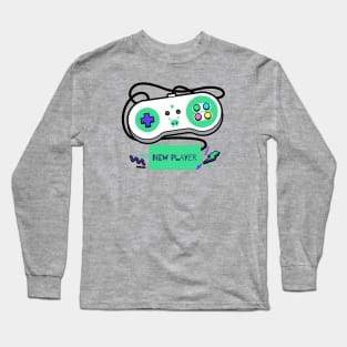 New Player Controller Design Long Sleeve T-Shirt